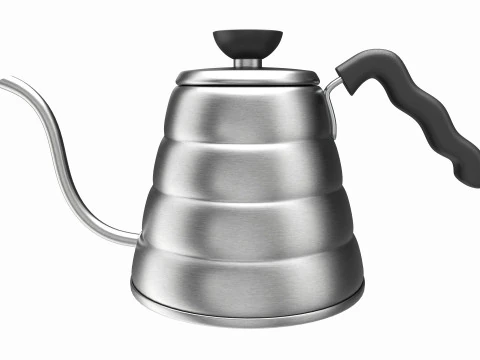Steel drip pouring kettle 3D Model