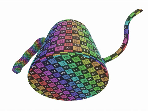 Steel drip pouring kettle 3D Model