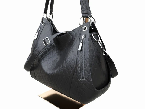 Store Adjustable Handbag Display Rack 3D Model
