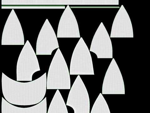 Store display mannequin head with Baseball cap 3D Model