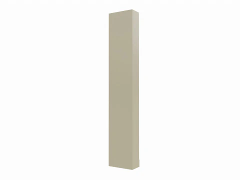 Store Pharm Metal Shelf End Unit 3D Model