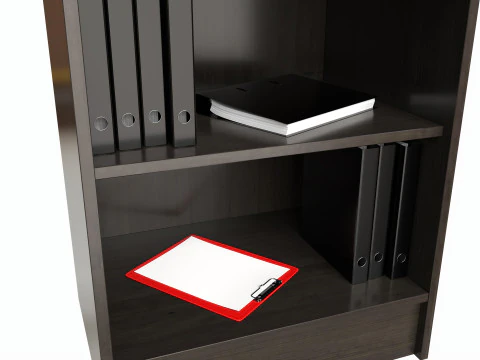 Store Register Checkout Counter 3D Model