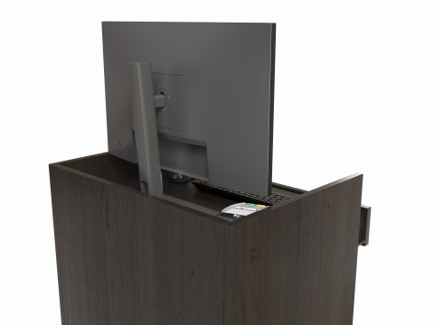 Store Register Checkout Counter 3D Модель