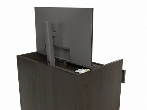 Store Register Checkout Counter 3D Model