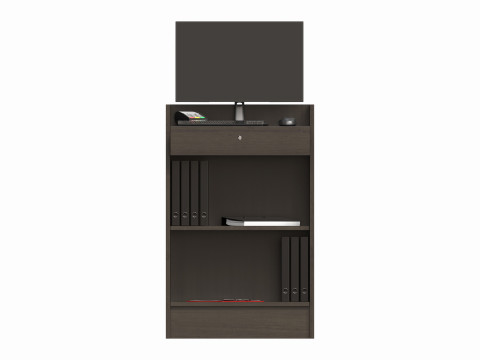 Store Register Checkout Counter 3D Модель