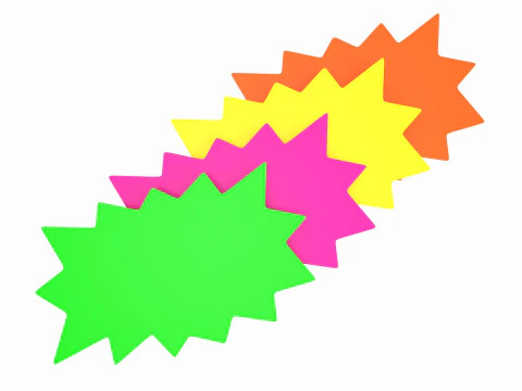 Winkelverkoop papieren kleurenkaartenset 3D Model