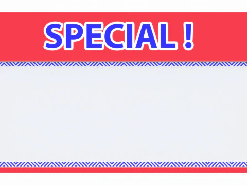 Store special sign card 3D Model