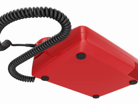 Table touch-tone telephone 3D Model