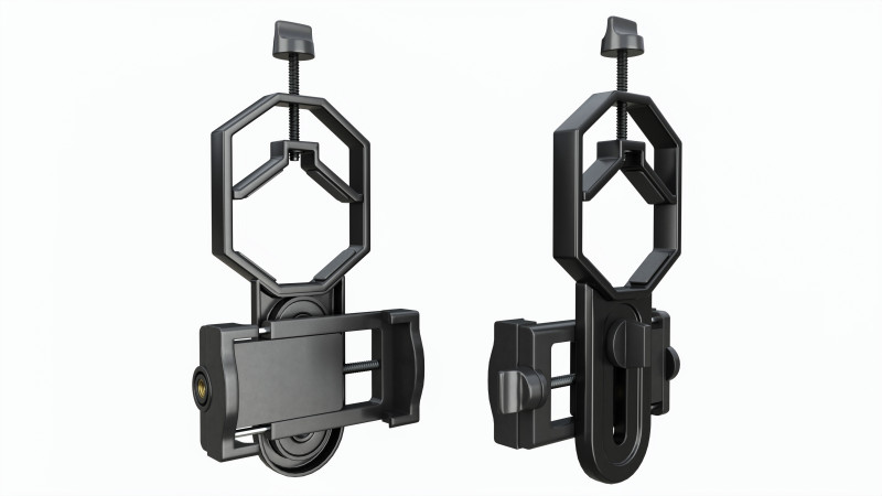 Telescope smartphone adapter mount 3D Модель .c4d .max .obj .3ds .fbx .stl .blend 