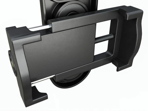 Telescope smartphone adapter mount 3D Model