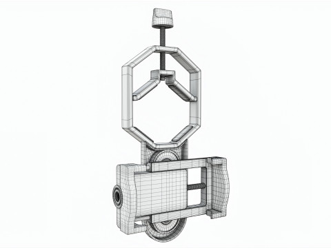 Telescope smartphone adapter mount 3D Модель