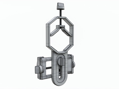 Telescope smartphone adapter mount 3D Модель