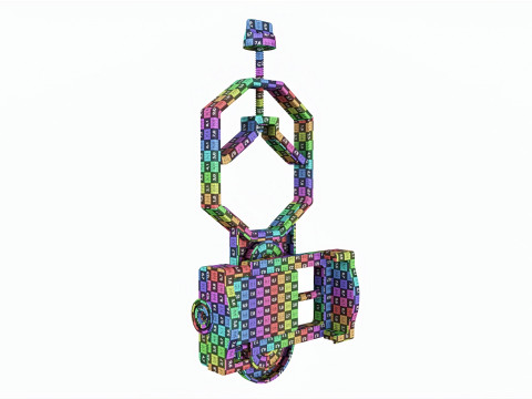 Telescope smartphone adapter mount 3D Модель