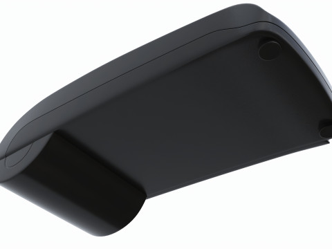 Universal Credit Card POS Terminal 02 3D Модель