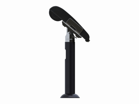 Universal Credit Card POS Terminal 02 with Stand 3D 모델