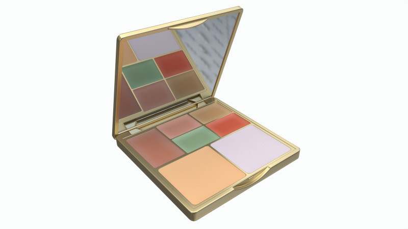 Color Correcting Palette Stila Modèle 3D .c4d .max .obj .3ds .fbx .stl .blend 