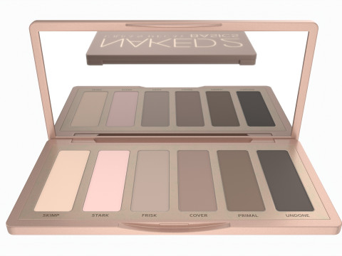 Eyeshadow Palette 6 Shadows Urban Decay N 2 3D Model
