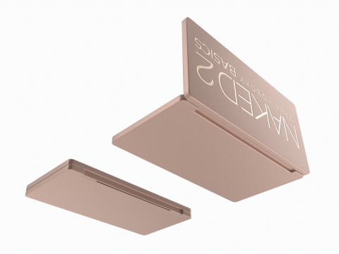 Eyeshadow Palette 6 Shadows Urban Decay N 2 3D Model