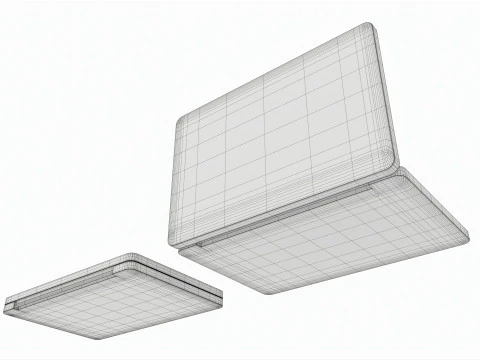 Палітра тіней для повік 15 тіней Natasha Denona 3D Модель