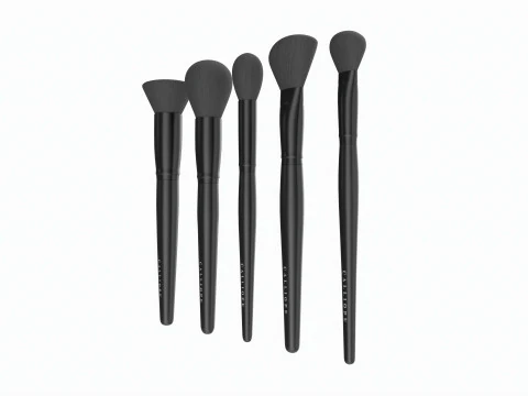 Face Brush Collection 5 Piece 3D Model