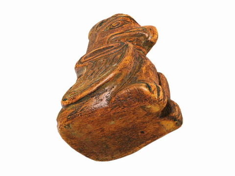 Estatueta Tot&ecirc;mica Indiana Modelo 3D