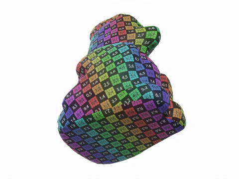 Estatueta Tot&ecirc;mica Indiana Modelo 3D