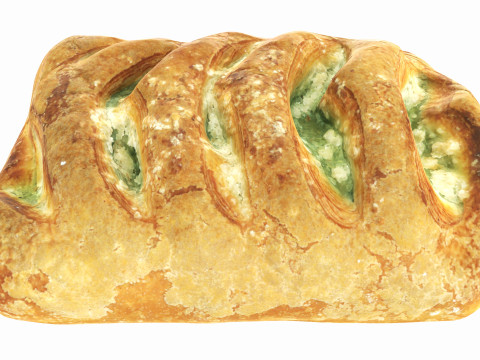 Apple bun 3D-Modell