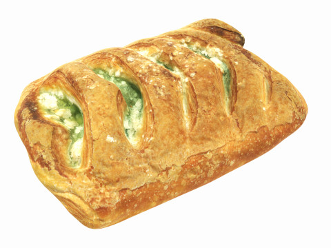 Apple bun 3D-Modell