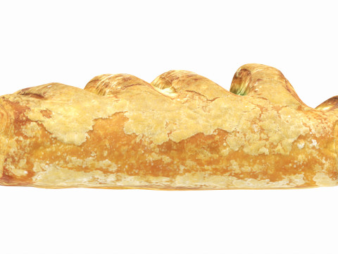 Apple bun 3D-Modell