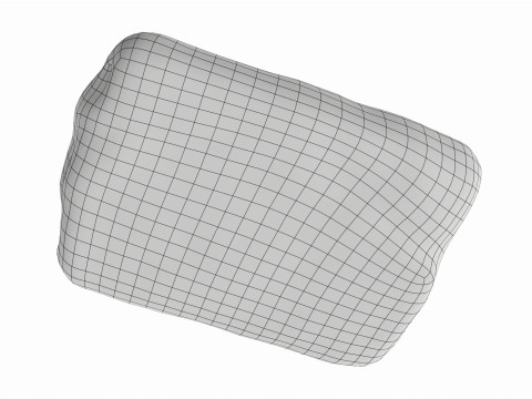 Apple bun 3D-Modell