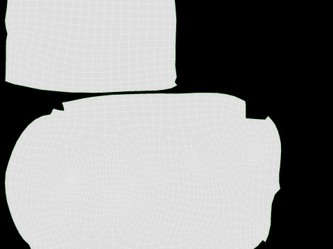 Apple bun 3D-Modell