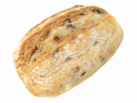Breakfast bread 01 3D 모델