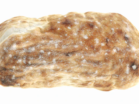 Breakfast bread 02 3D Model
