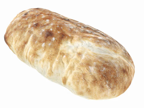 Breakfast bread 02 3D Model