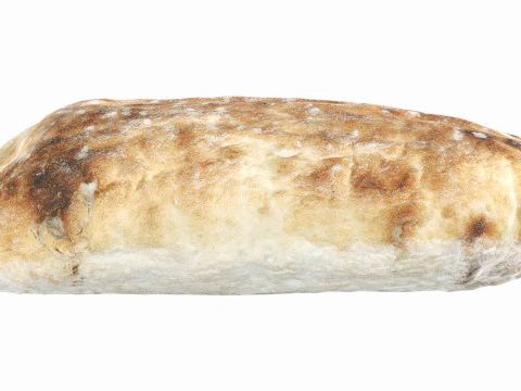 Breakfast bread 02 3D Model
