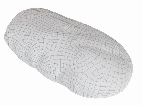 Breakfast bread 02 3D Model