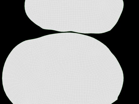 Breakfast bread 02 3D Model