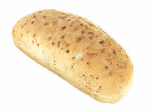 Breakfast bread 04 3D Модель