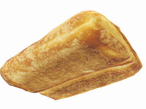 Cheese bun 3D Model