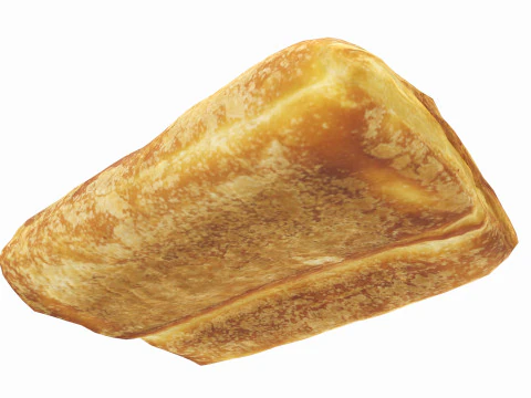 Cheese bun 3D Model