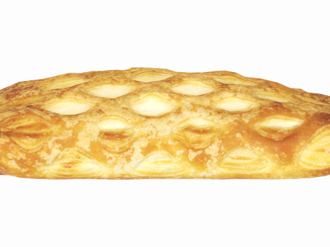 Cheese bun 3D Model