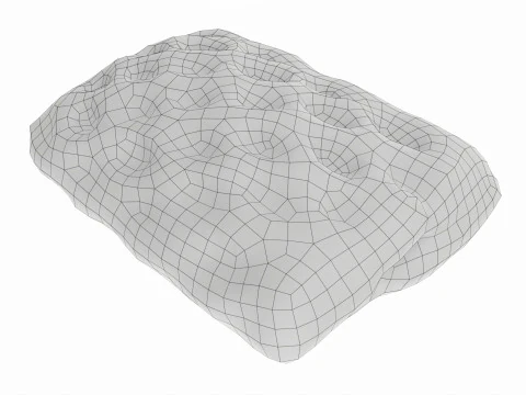 Cheese bun 3D Model