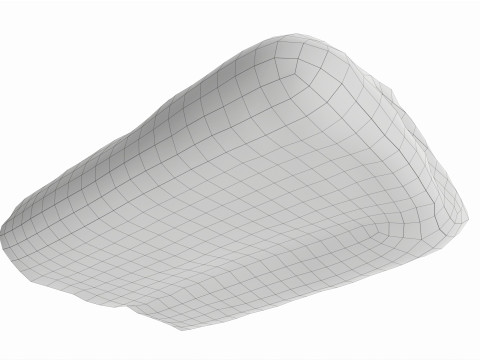 Cheese bun 3D Model