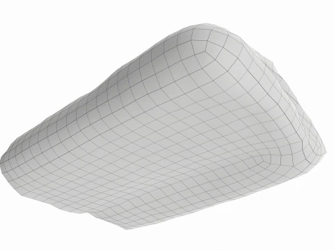 Cheese bun 3D Model