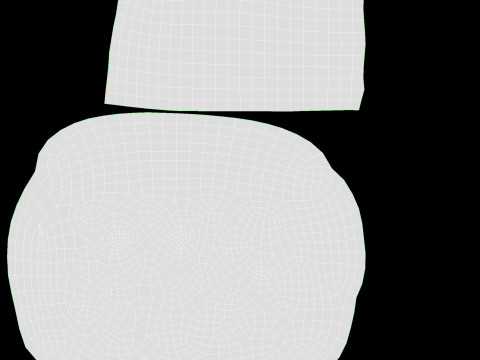 Cheese bun 3D Model