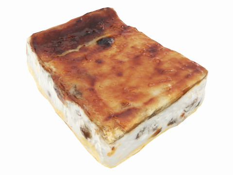 Cheesecake piece Modelo 3D
