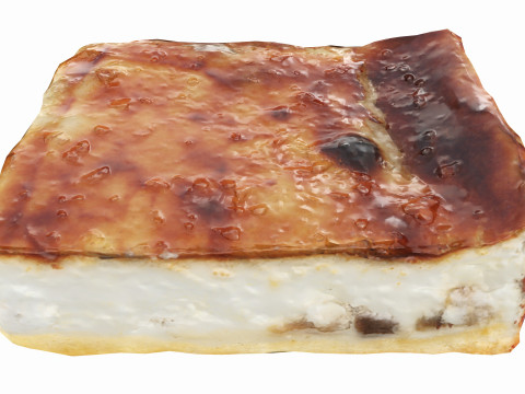Cheesecake piece 3D Модель