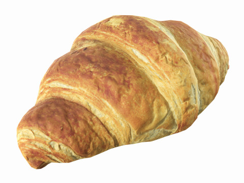 Croissant classic Modelo 3D
