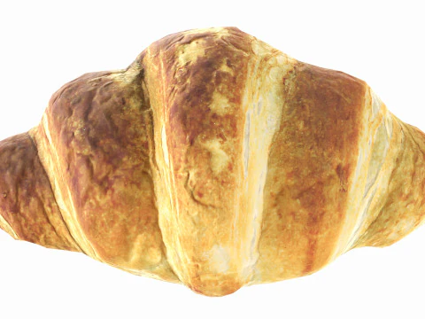 牛角面包经典 3D 模型