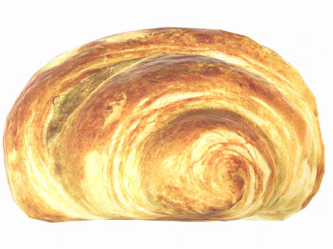 牛角面包经典 3D 模型